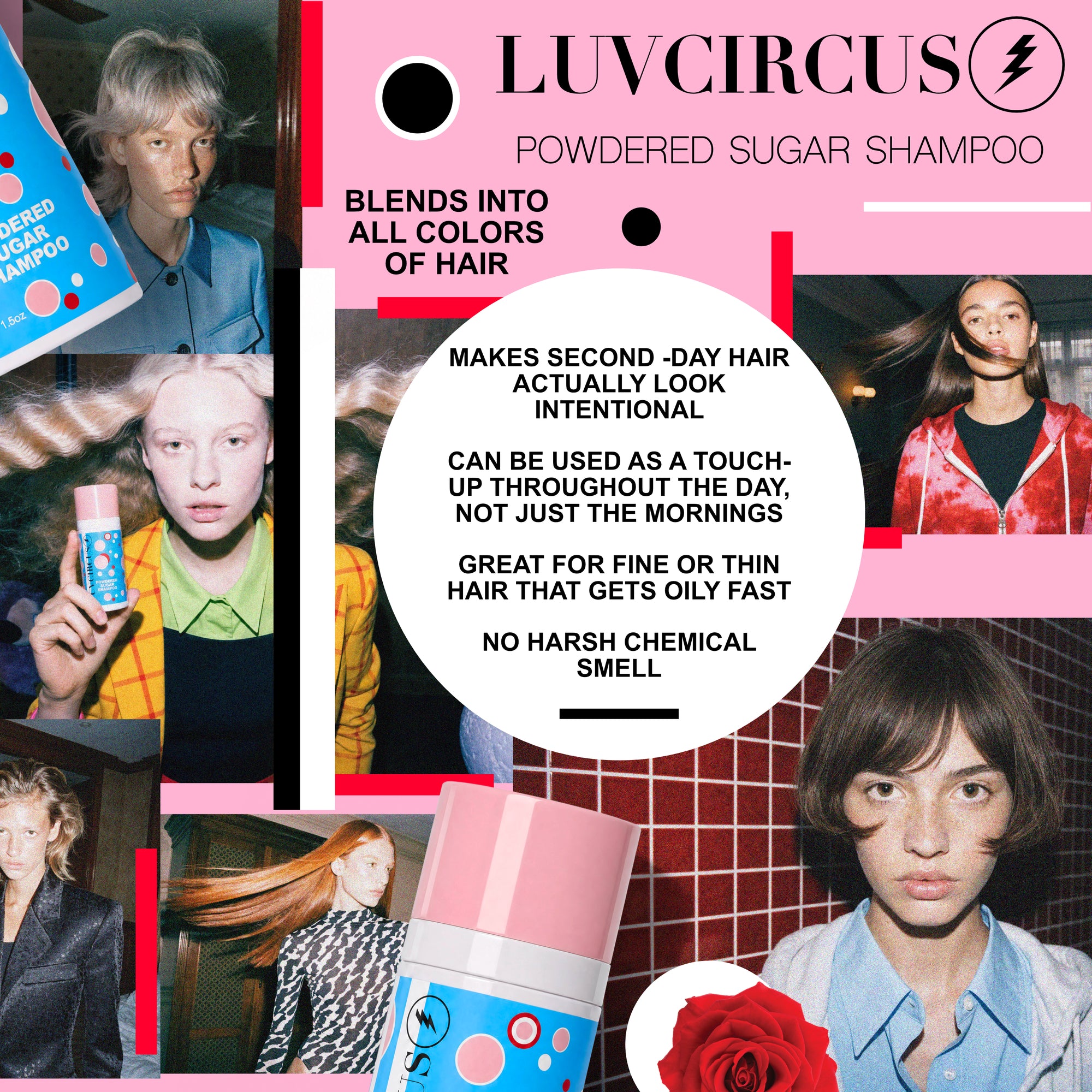 LUVCIRCUS Powdered Sugar Shampoo