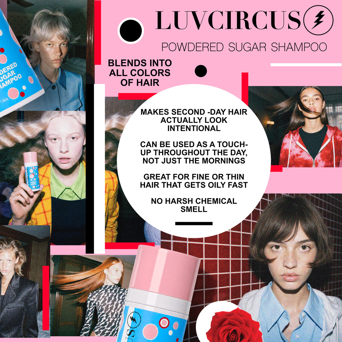 LUVCIRCUS Powdered Sugar Shampoo