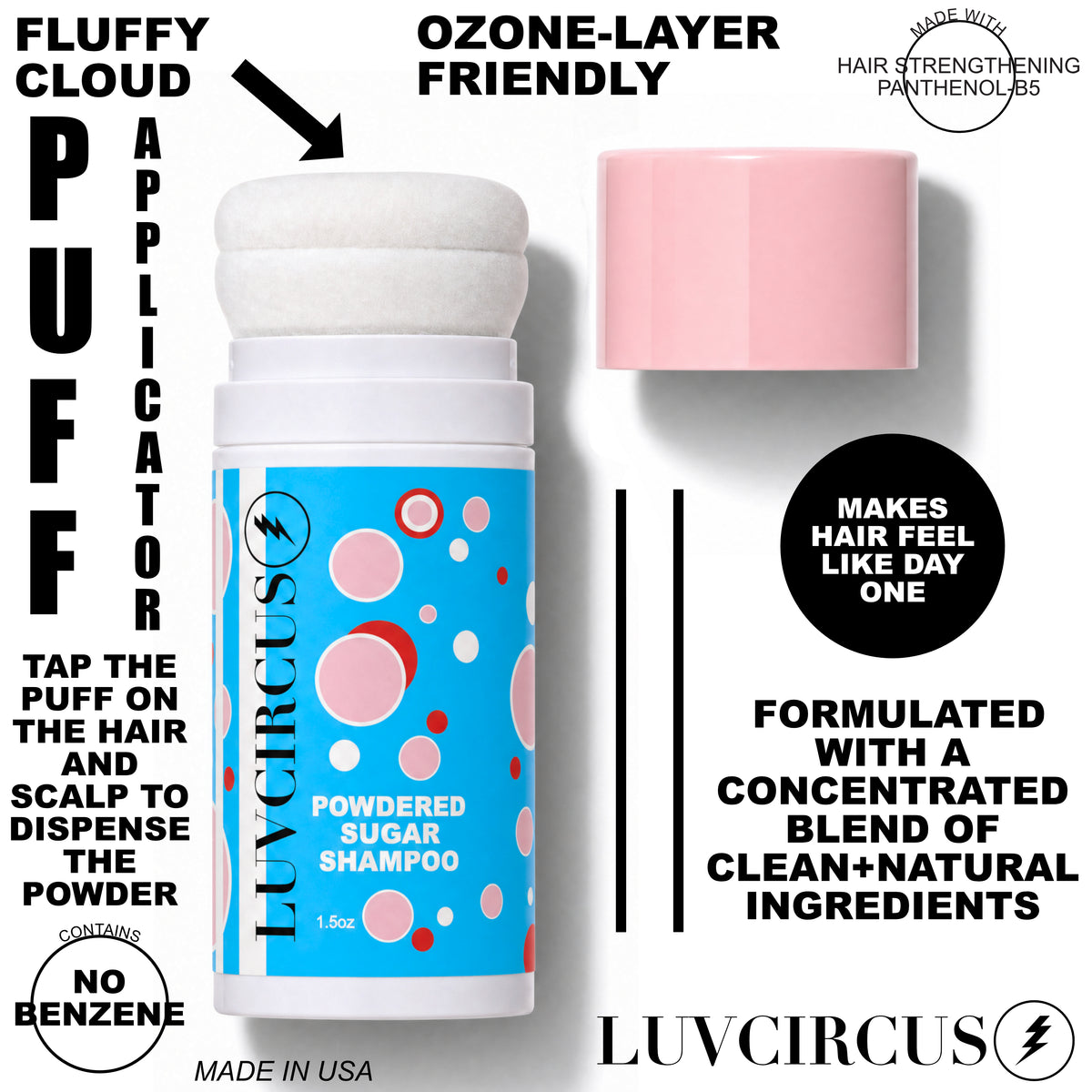 LUVCIRCUS Powdered Sugar Shampoo
