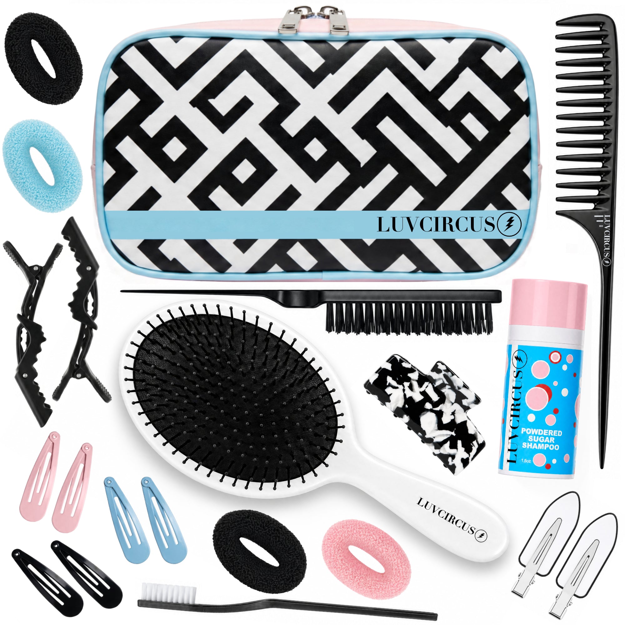 LUVCIRCUS - Dreamy Hair Creation Kit - Meticulously Curated Professional Hair Kit for Creating Beautiful Hair | Travel Ready | All Hair Types | Ultimate Hair Gift