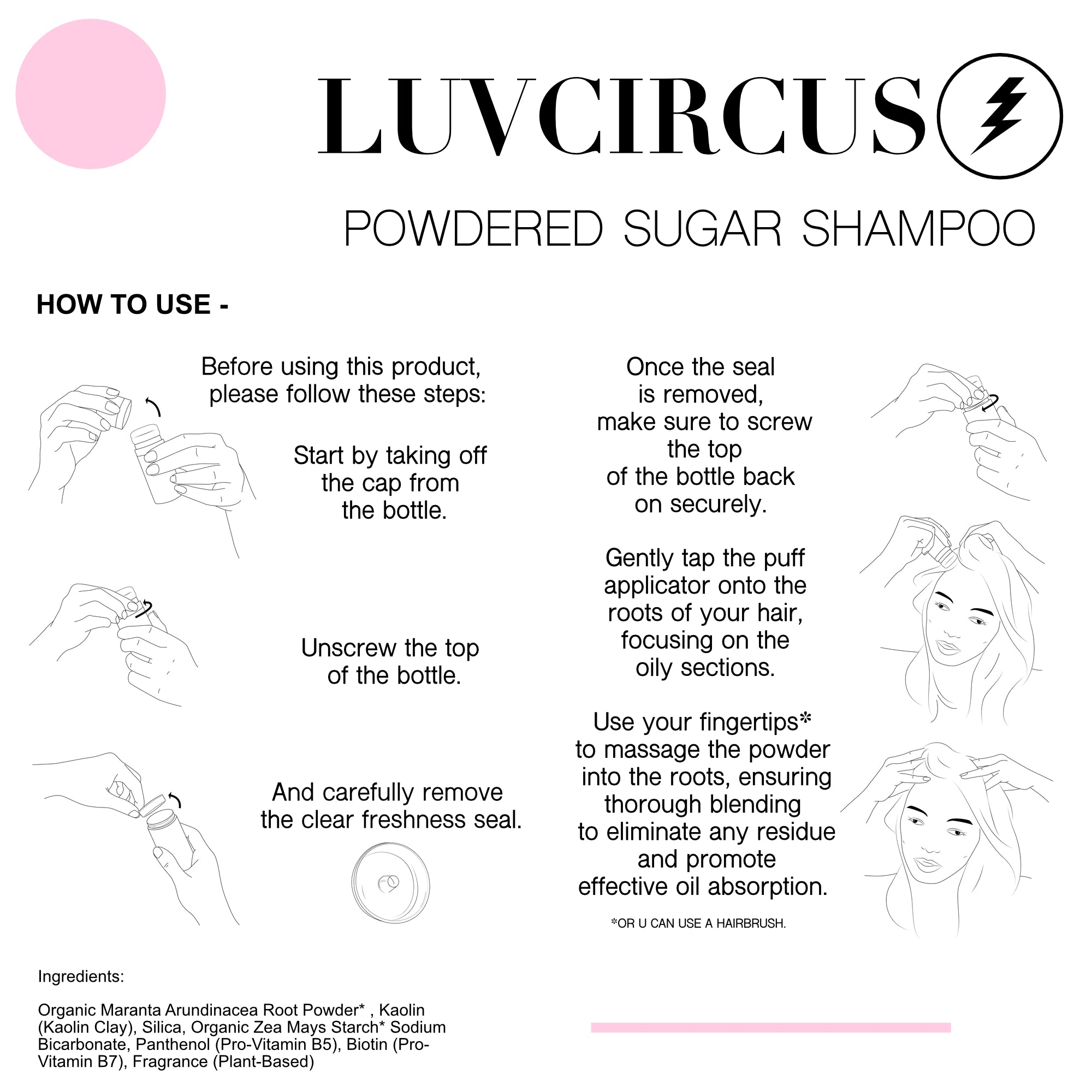 LUVCIRCUS - Dreamy Hair Creation Kit - Meticulously Curated Professional Hair Kit for Creating Beautiful Hair | Travel Ready | All Hair Types | Ultimate Hair Gift
