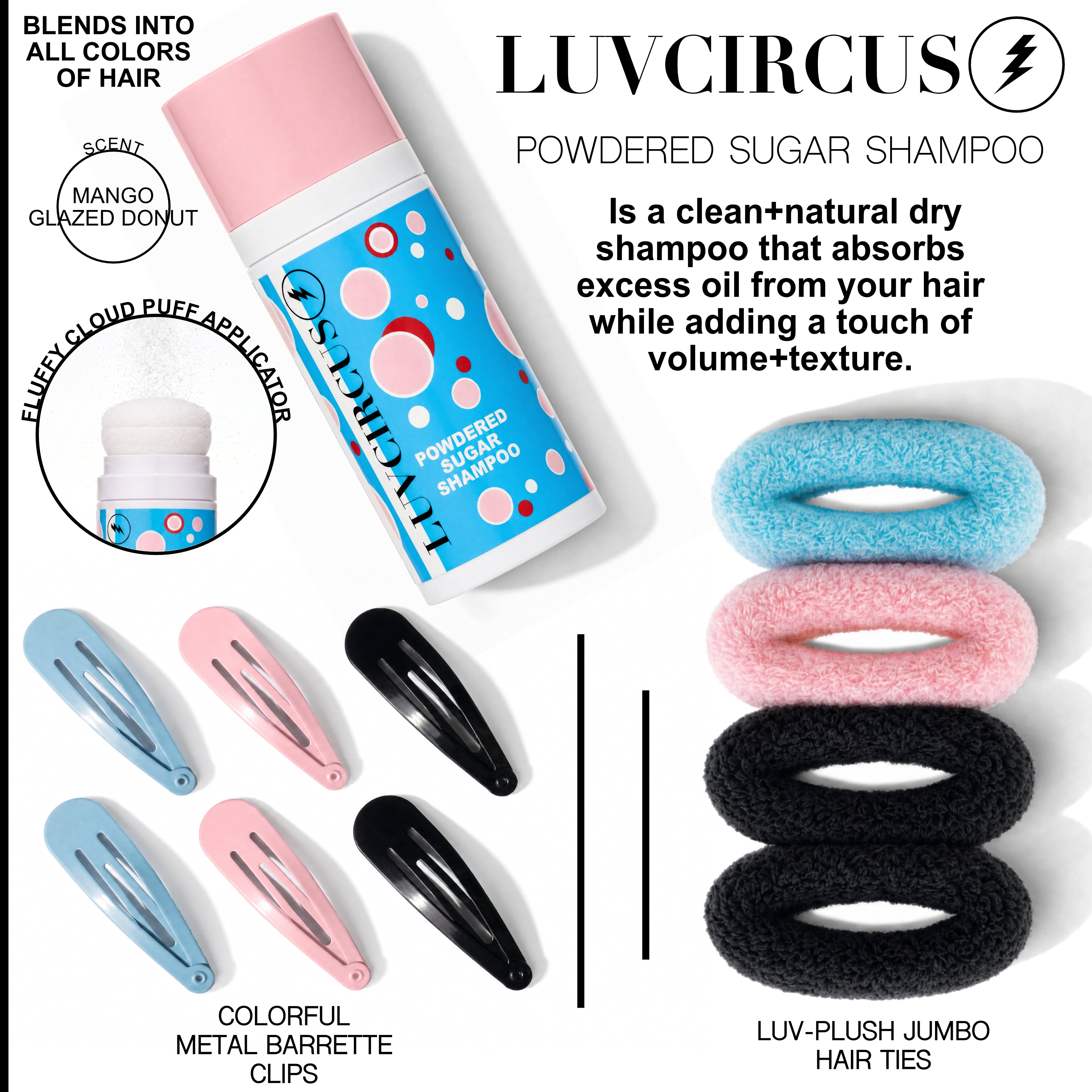 LUVCIRCUS - Dreamy Hair Creation Kit - Meticulously Curated Professional Hair Kit for Creating Beautiful Hair | Travel Ready | All Hair Types | Ultimate Hair Gift