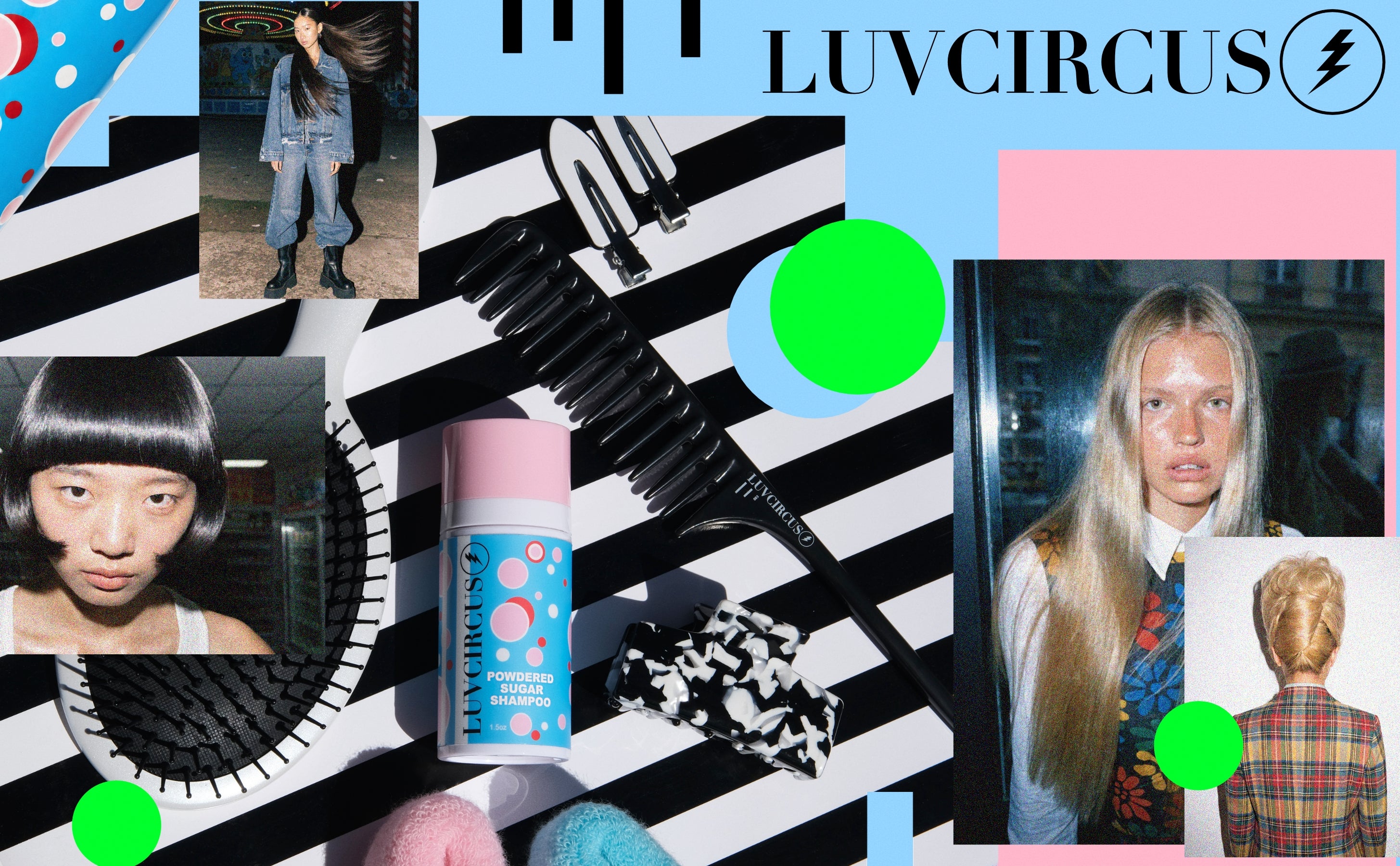 LUVCIRCUS - Dreamy Hair Creation Kit - Meticulously Curated Professional Hair Kit for Creating Beautiful Hair | Travel Ready | All Hair Types | Ultimate Hair Gift