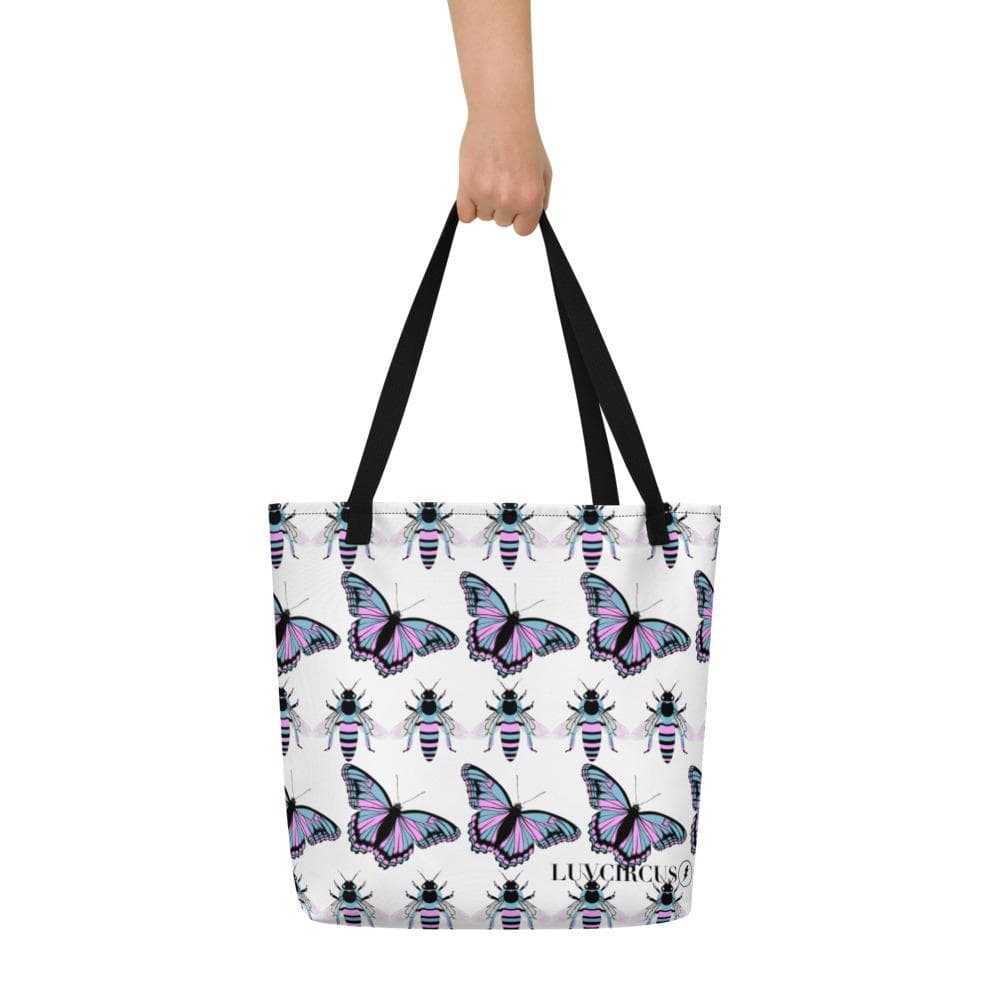LUVCIRCUS TOTE BAG - LOVECIRCUS | paddle hair brush, flat hair brush, hairbrush for women